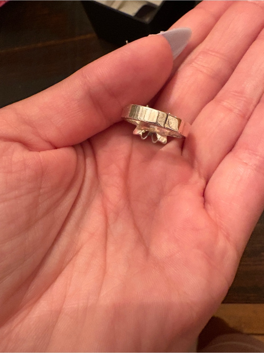 Gucci Sterling Silver Butterfly Ring US Sz 6/6.5 - Picture 8 of 12